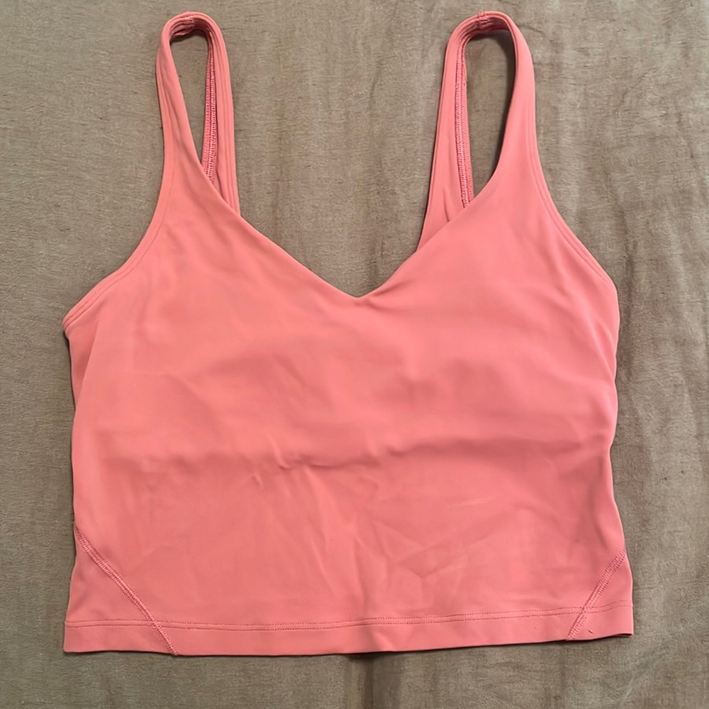 Lululemon rustic coral Align tank 6